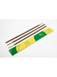 BioAroma certified ecological incense Mosquito repellent. Ayurveda. Fair Trade. Zero Waste. 3 canes of 40 cm. ICEA Certificate.