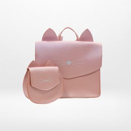 Leony cat fashion satchel, the kitten with iridescent colors