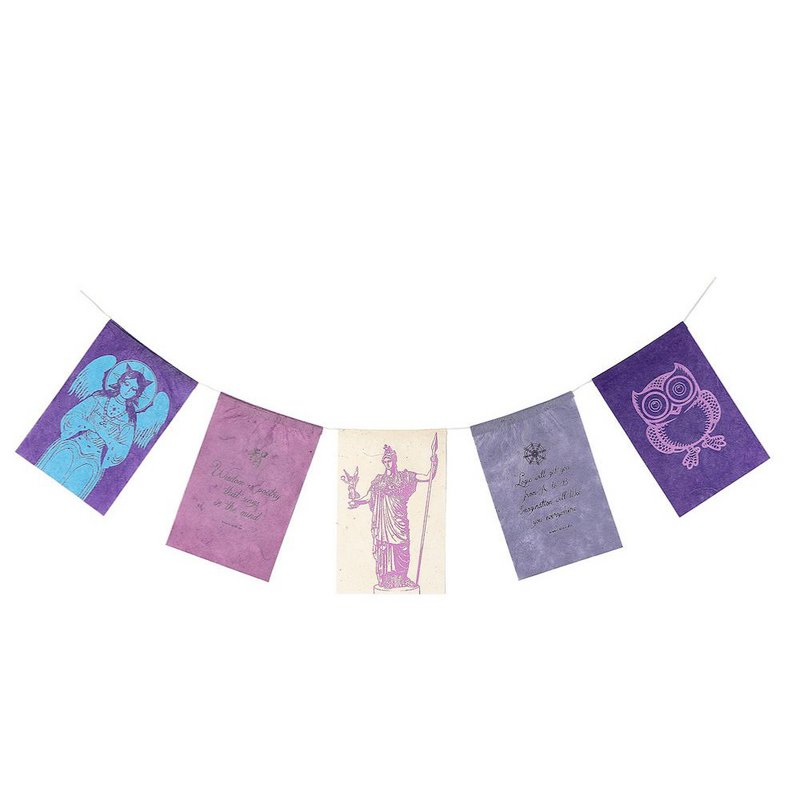 Wishing flags | Wisdom | Greeting Card