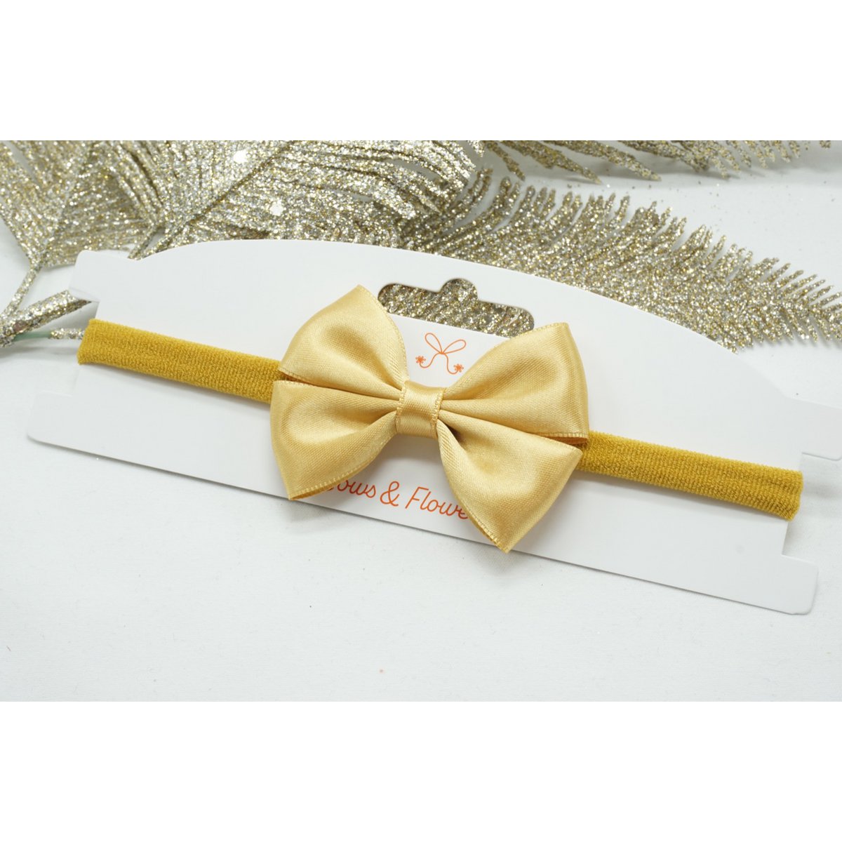 Serre-tête nylon regular mini satin