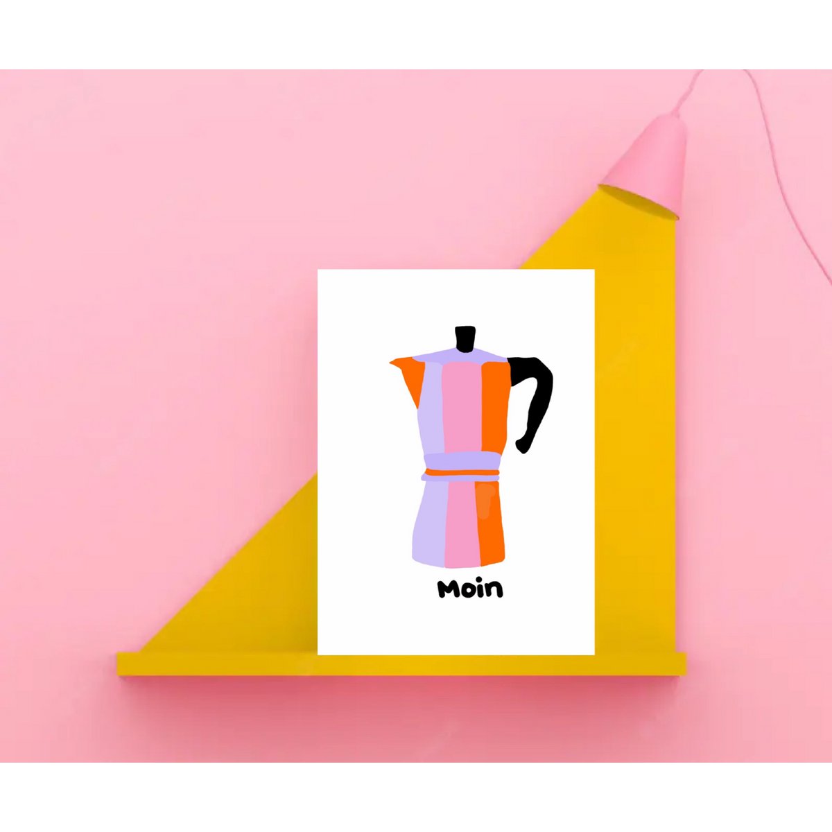 Postkarte "Moin"