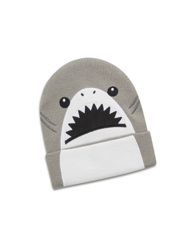 koaa – Harald the Shark – Czapka maskotka szaro-biała