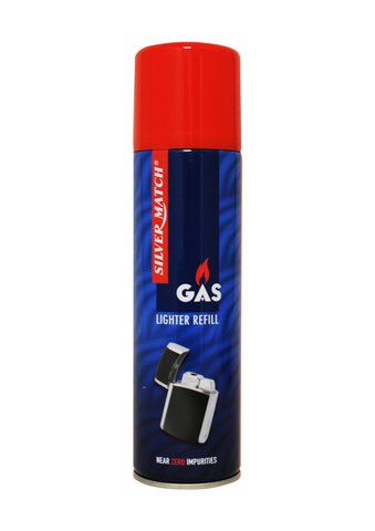 SILVER MATCH, Gas Bottle, for Camping Stoves, Gas Stove, 250 ml