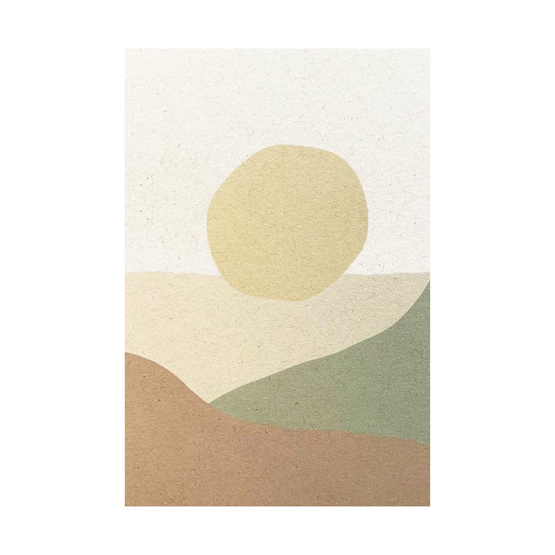 Postcard Shape | Sun | eco