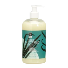  Vanilla-scented liquid hand soap in a 500 ml bottle with a pump dispenser. Suitable for use in soap dispensers.