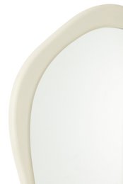 J-Line spiegel Moderna mdf/spiegel - wit - groot
