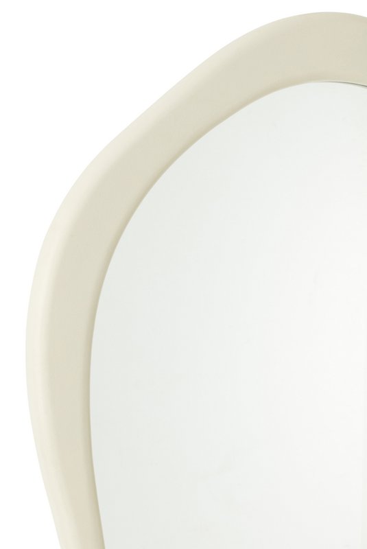 J-Line spiegel Moderna mdf/spiegel - wit - groot