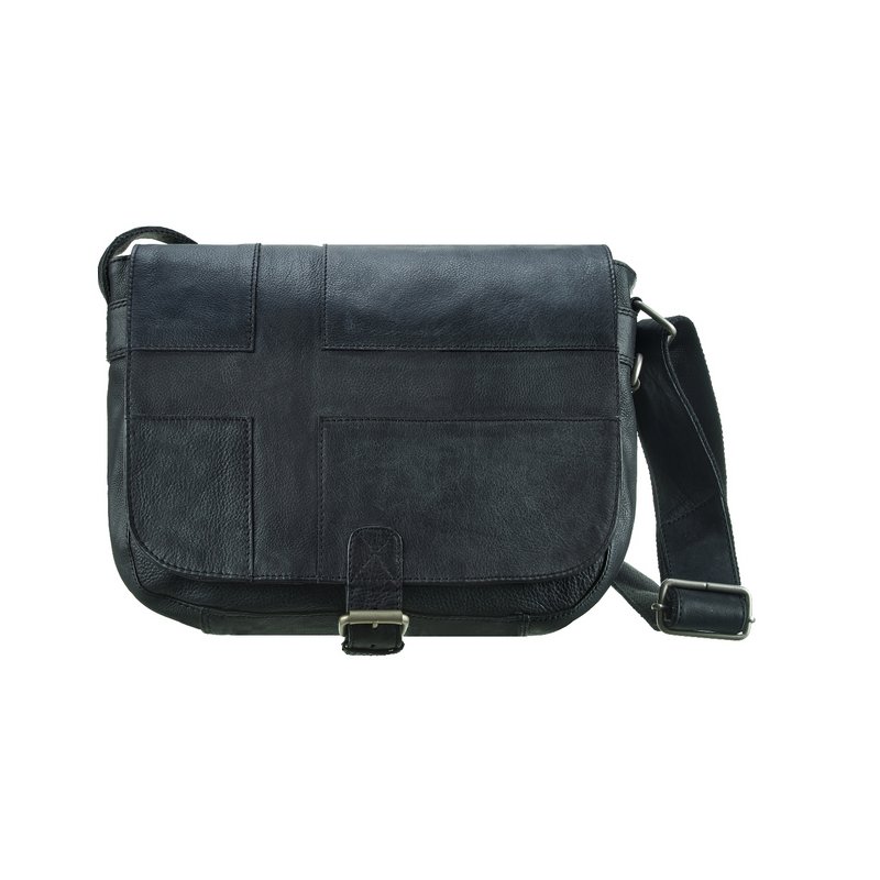 TWENTY FIVE MESSENGER BAG antigo cross black *ONE BAG TWO STYLES*