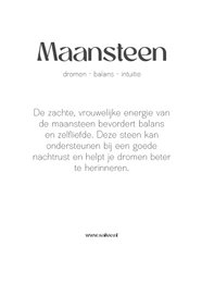 Månesten ædelsten armbånd
