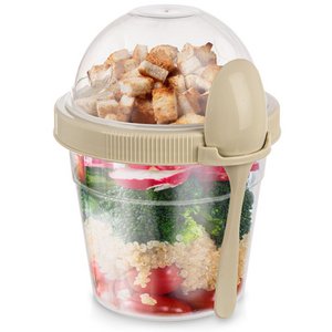 Yogurt Pot with Spoon Lunchbox 400 ml