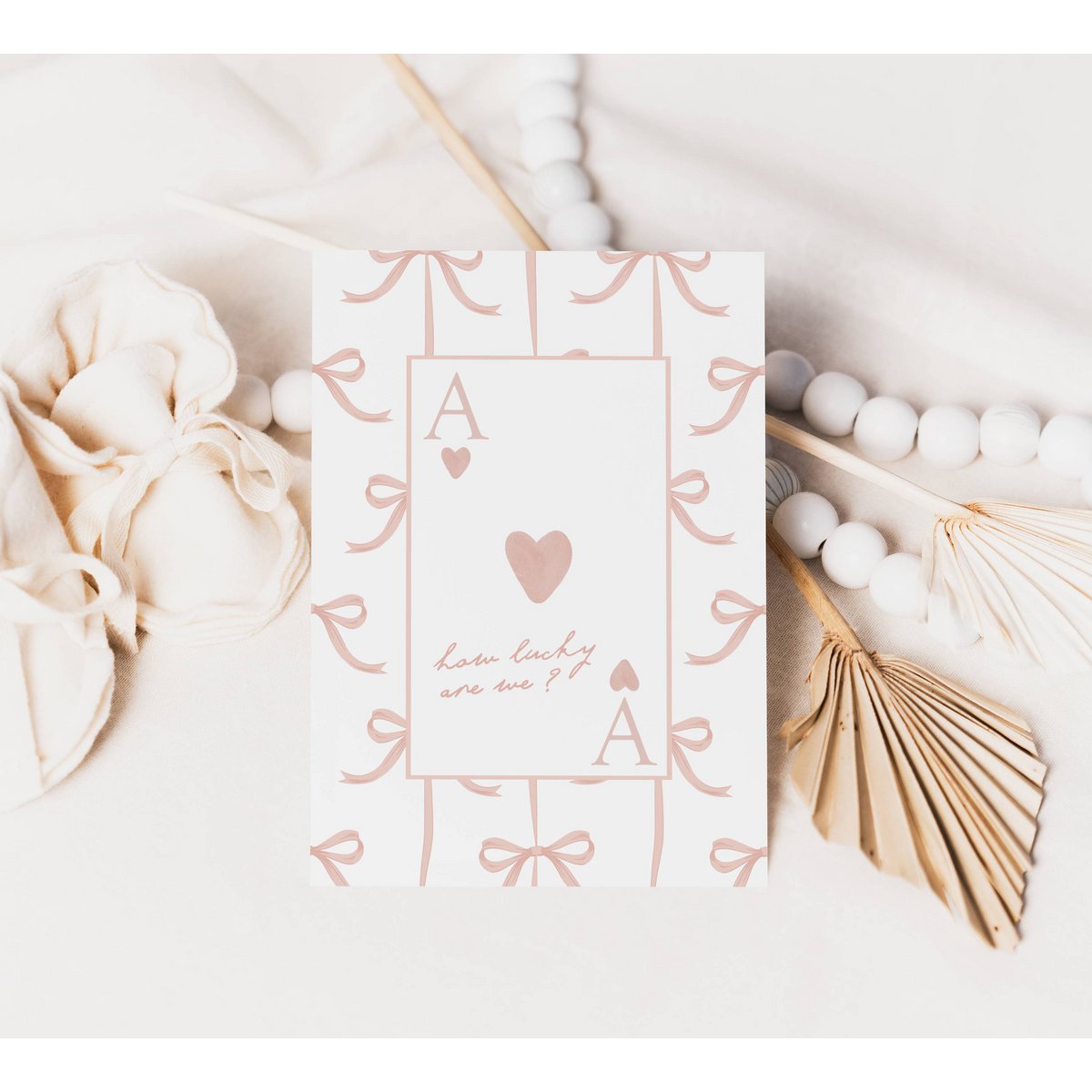Wie viel Glück haben wir? Pink Bow Poster, Mädchenzimmerplakat, Mädchen Zitatplakat, Mädchenzimmerabdruck, Coquette -Mädchen Kindergarten, Mädchenzimmerdekoration