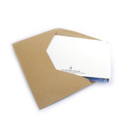 Canoe trip pop-up card, adventure
