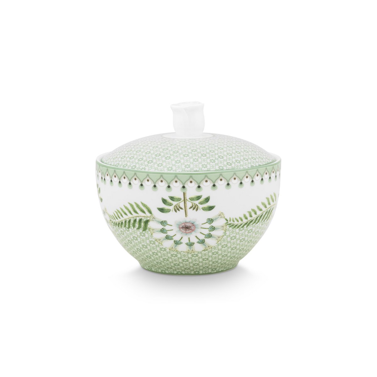 Sugar Bowl Lily&Lotus Tiles Light Green 300ml