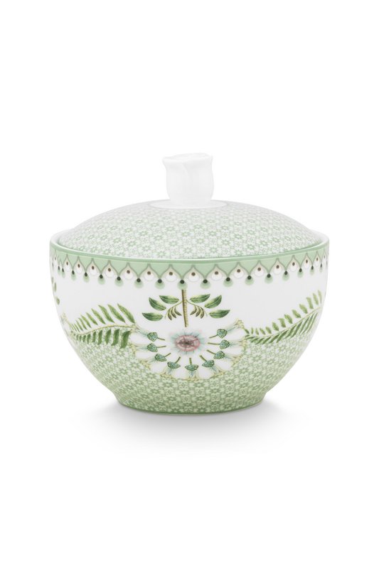 Sugar Bowl Lily&Lotus Tiles Light Green 300ml