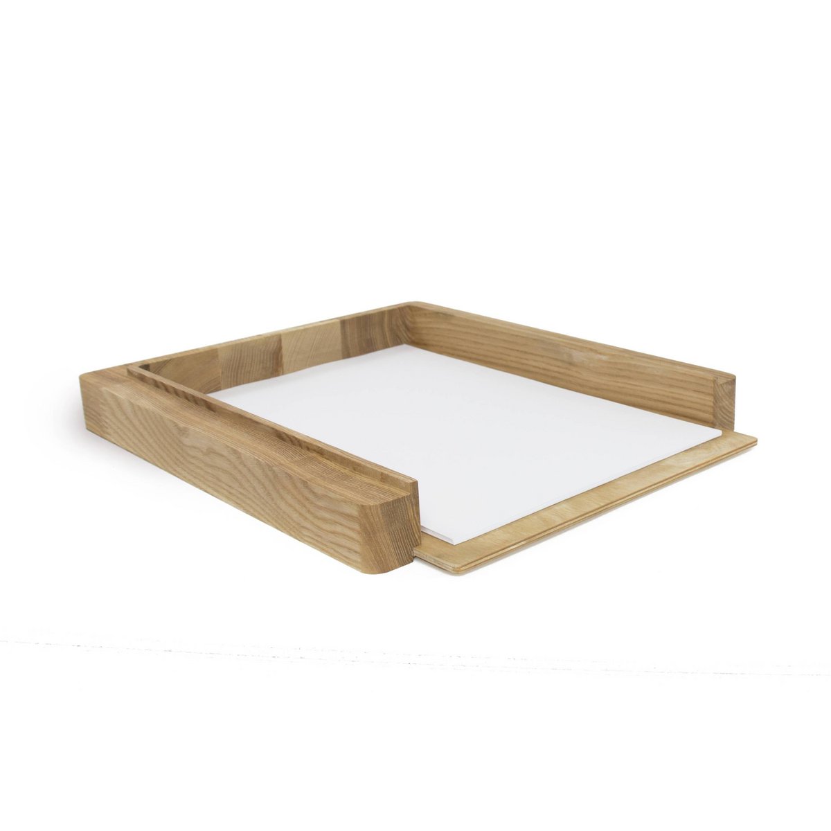 Taca na papier, Taca pojedyncza na papier, Taca drewniana