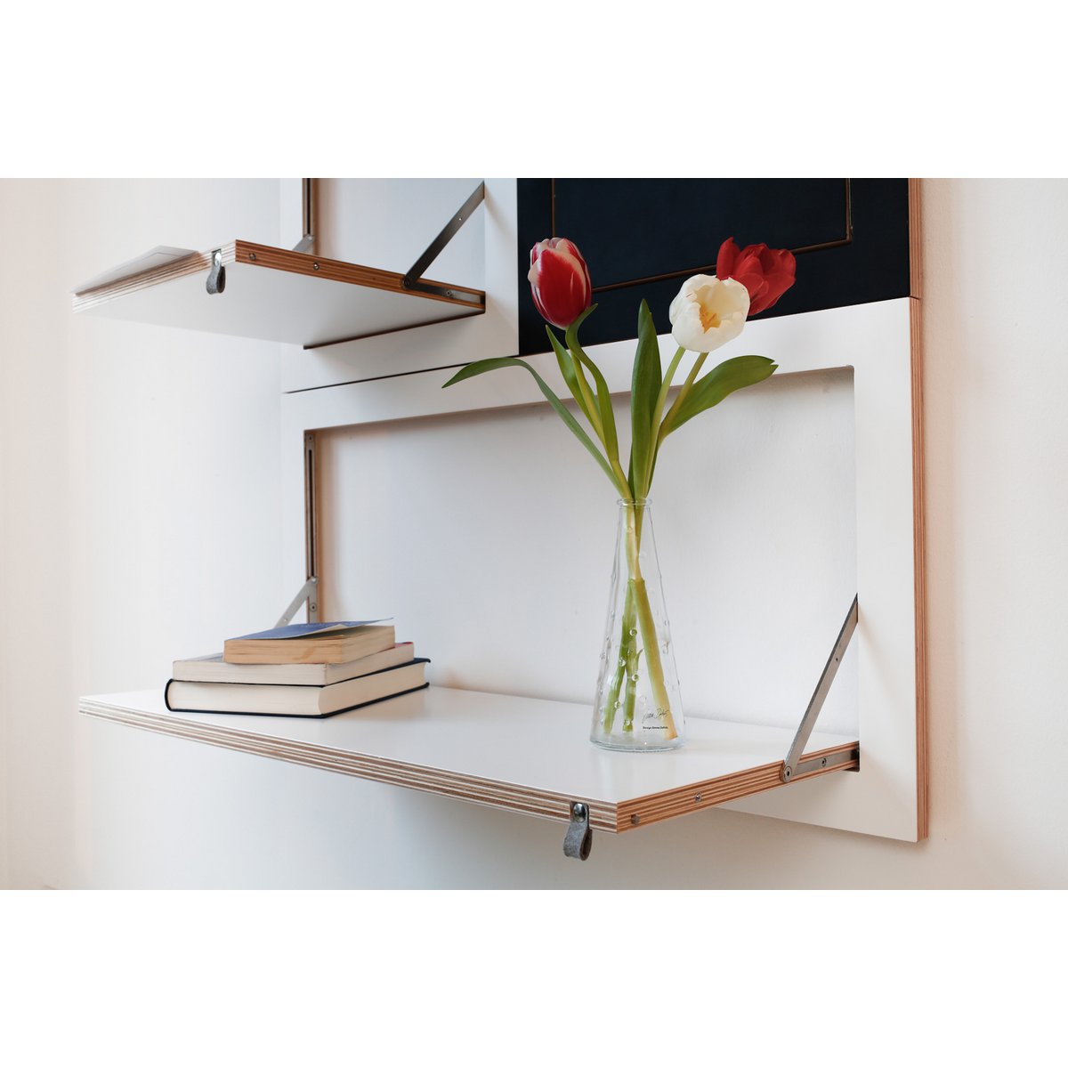 Fläpps Shelf 40x40-1 - White