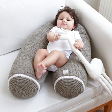 Nursing pillow light pink - Mamas 4 Mamas