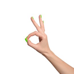 OhAhEh hybrid nail polish. 5 ml. Color% 23A033