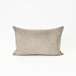 Oatmeal - Cord Cushion - 40 x 60