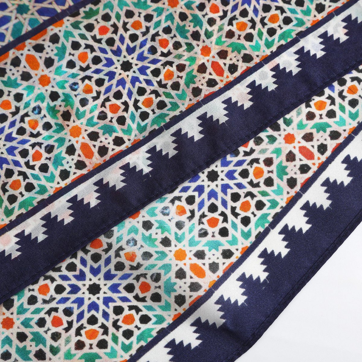Square Scarf Blue Madiya