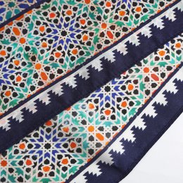 Square Scarf Blue Madiya