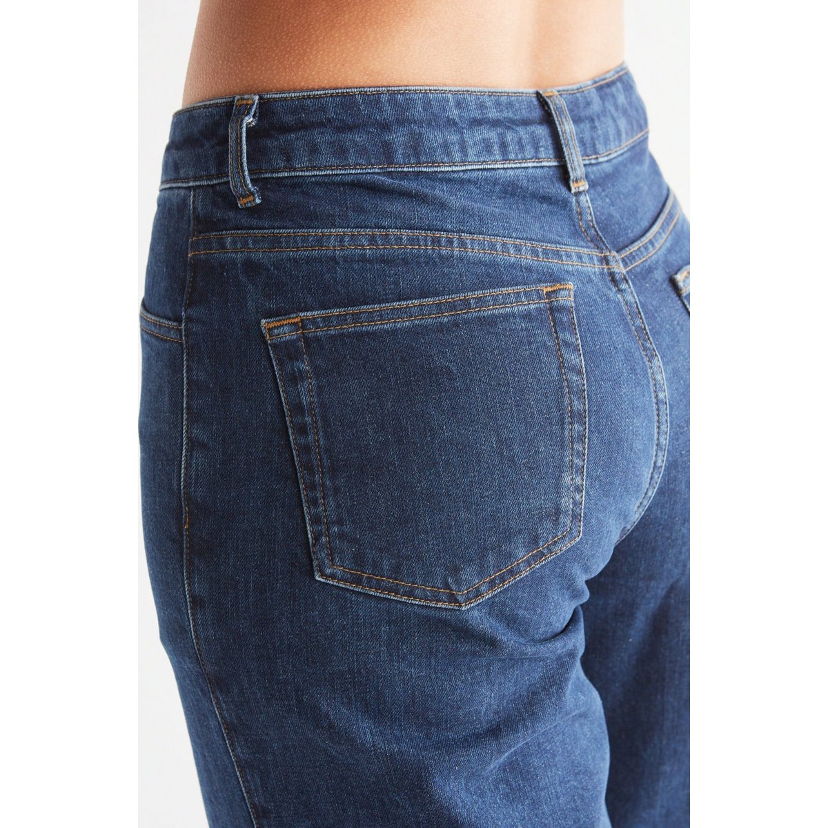 WE1009-231 | Dżinsy Damen z szeroką nogawką – Lapis Blue