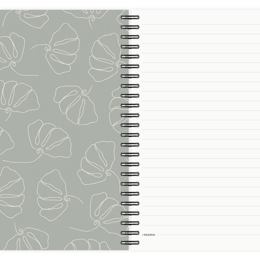 Blocco note Linea Fiori A5