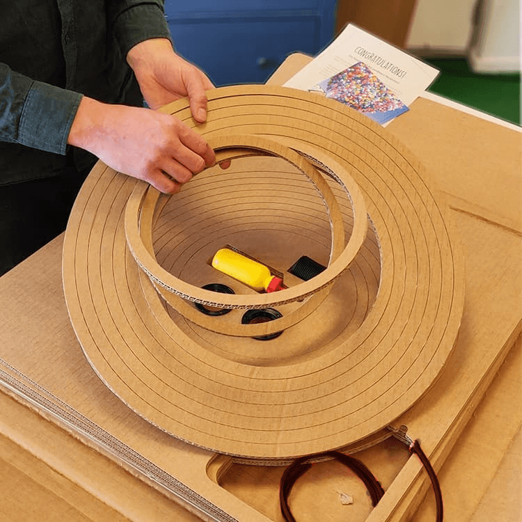 Abat-jour DIY en carton