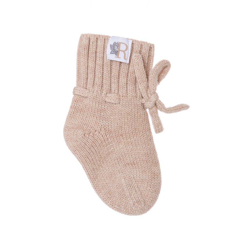 Chaussons Rosini laine mérinos - sable