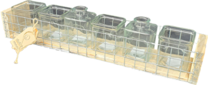 tray old dutch glass bask SQ6