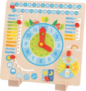 Jahreskalender - auf Deutsch