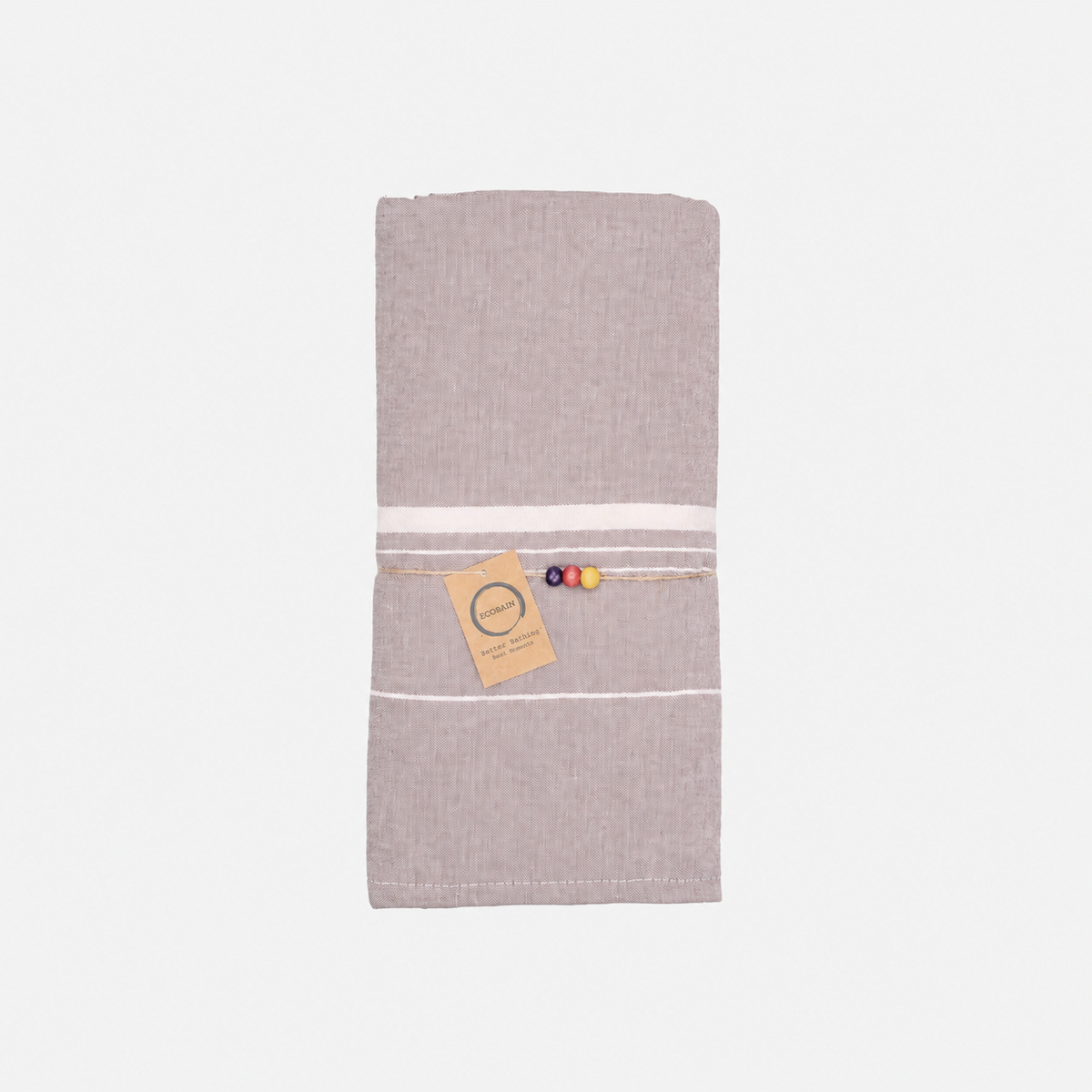 Serviette Ecobain "Cocon" | Jetée poussiéreuse (Taupe)