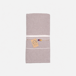 Ecobain Towel "Cocoon" | Dusty Pier (Taupe)