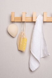 Konjac gezichtsscrub gevoelige huid (wit)