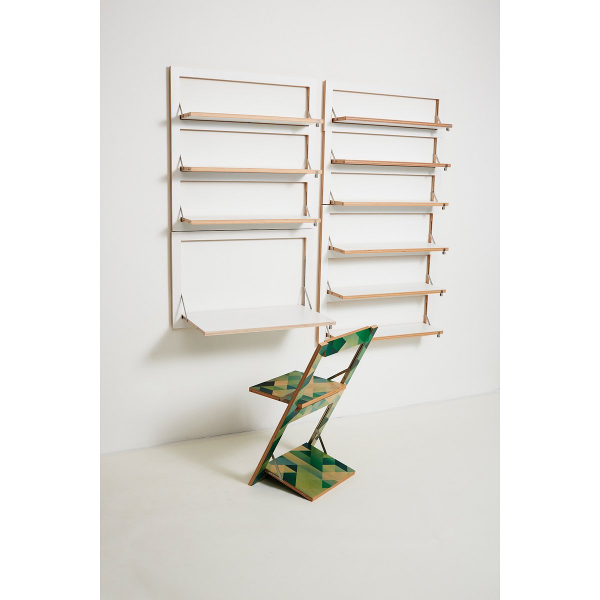 Fläpps Wall Desk/Secretary 80x50-1 - White