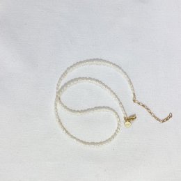 Pearl necklace for charms