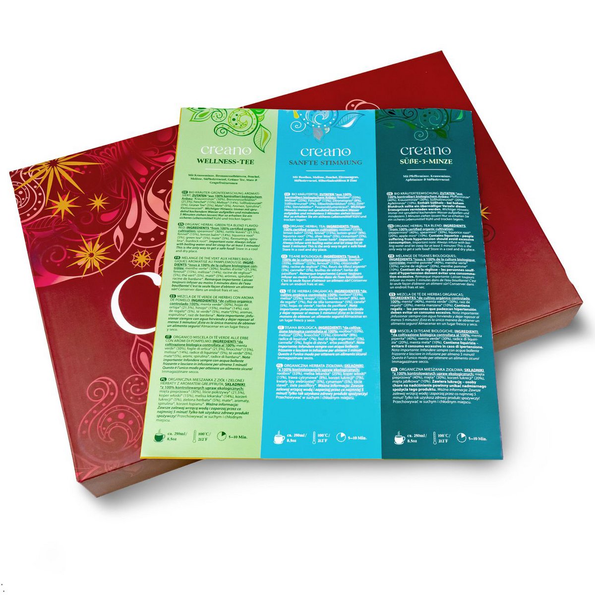 Creano Bio-Tee Adventskalender 24 Teebeutel