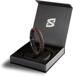 Læderarmbånd "stabil"