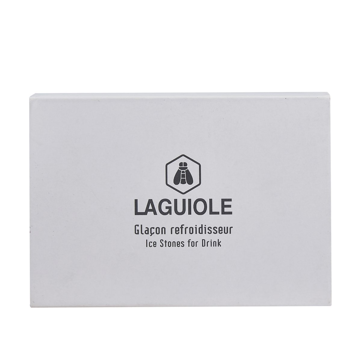 LAGUIOLE GLANCON STEATITE - 9 ICE STONE FOR DRINK IN VELVET POUCH