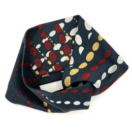 Bandeau Bandeau Points Bleus Ponte Jersey Fabriqué à Vienne