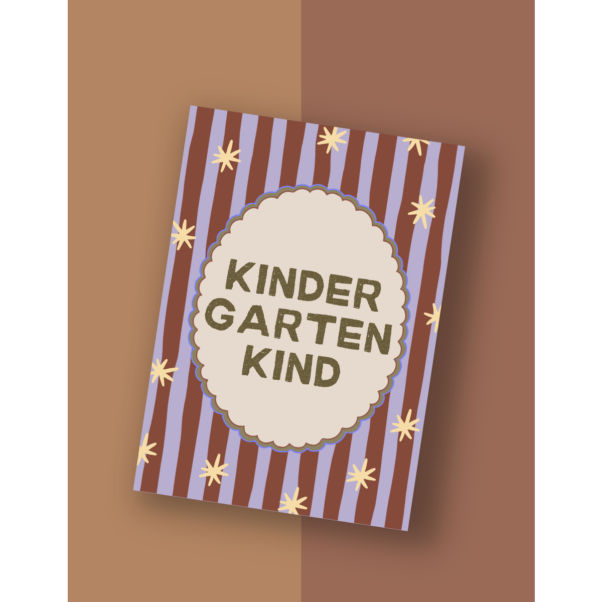 Postcard "Kindergarten Child"