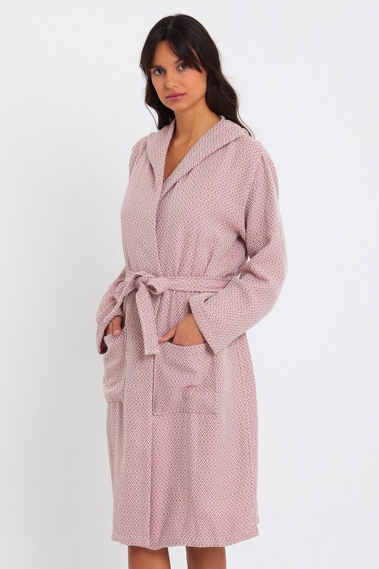 Crystal Bathrobe - Pink