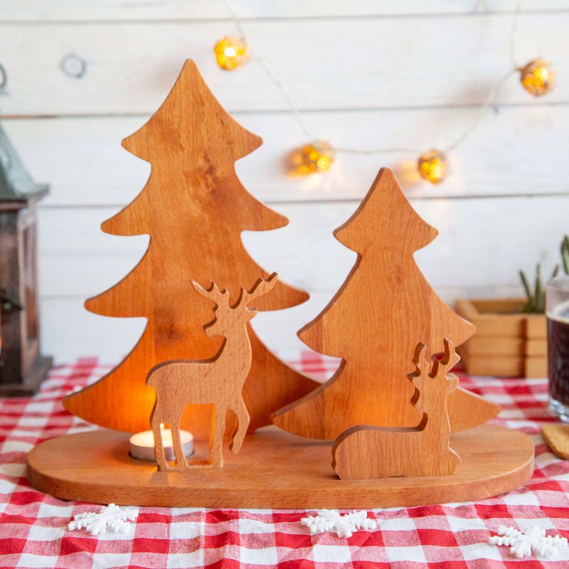 Joy Kitchen kaarsenhouder - Christmas