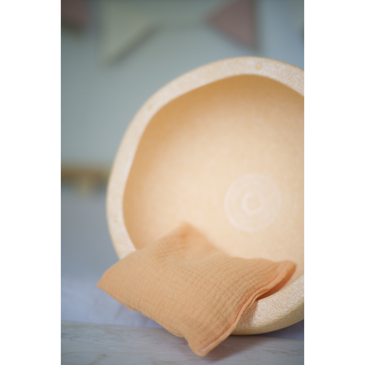 Pittenzakjes pastel, kirschkern kissen, sensory beanbag