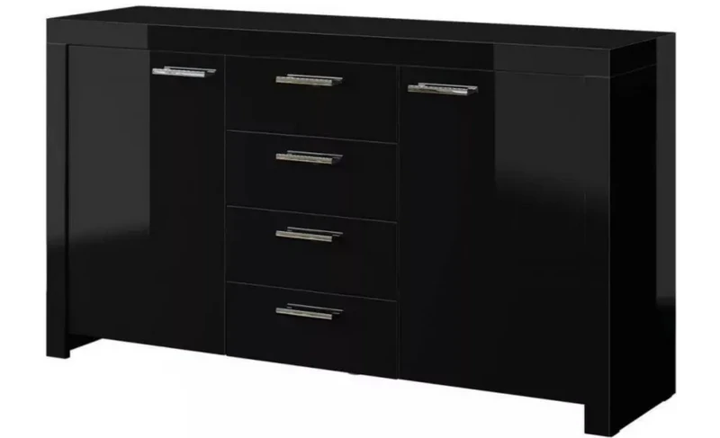 NEULLIAC SIDEBBITÀ NERO BLACO GLOSS BLACO GLOSS