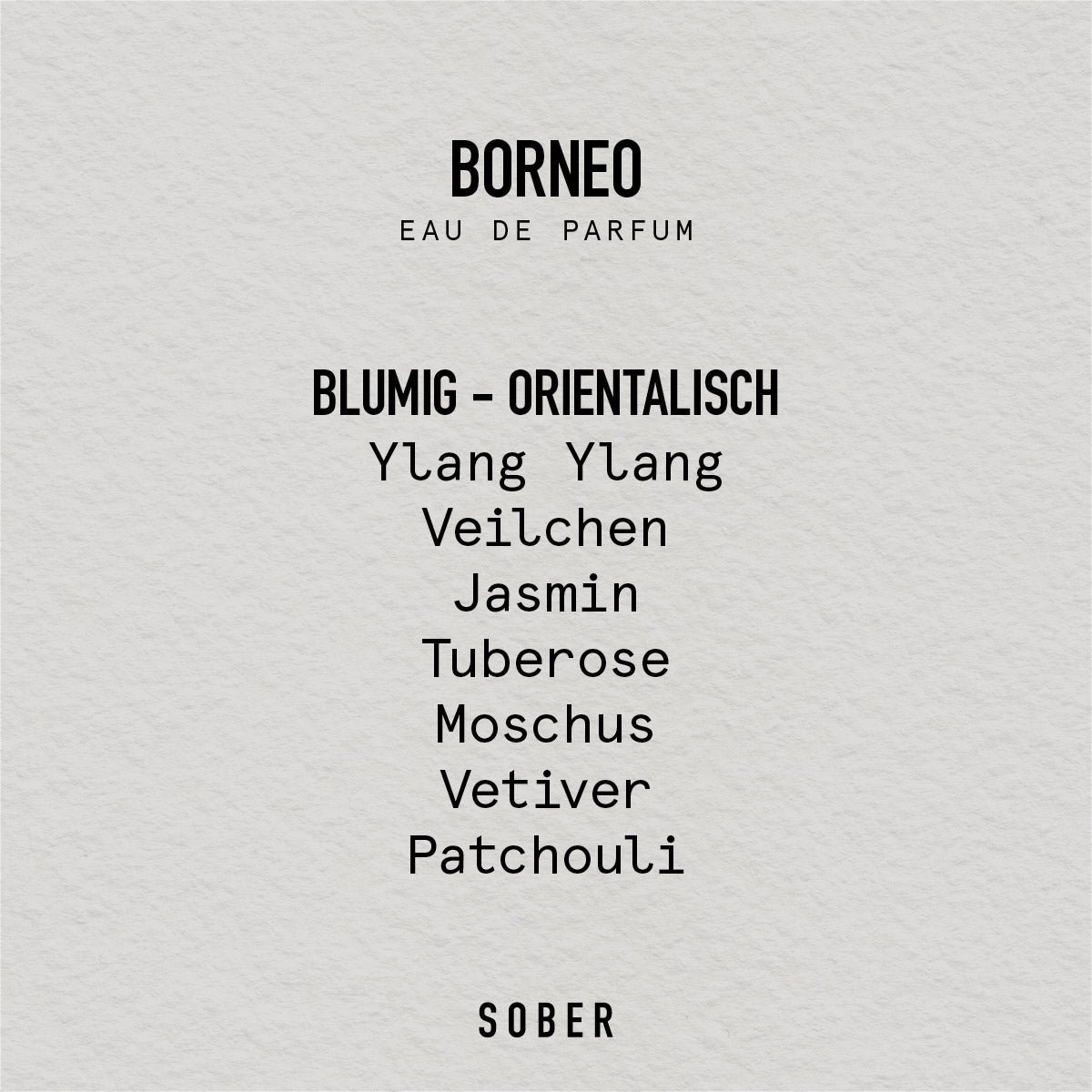 BORNEO – Eau de Parfum