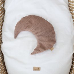 Kersensteenkussen - Natuurlijke warmwaterkruik met kersenpitten - de maan