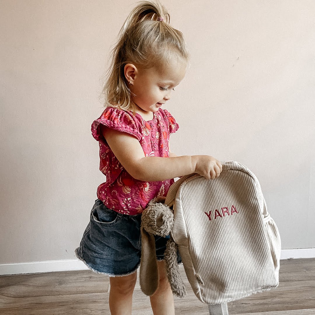 Soda Fashion Backpack Rib Beige