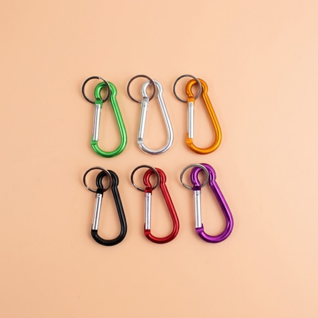 Large Carabiner Keychain 7.5 cm Clip Key Ring