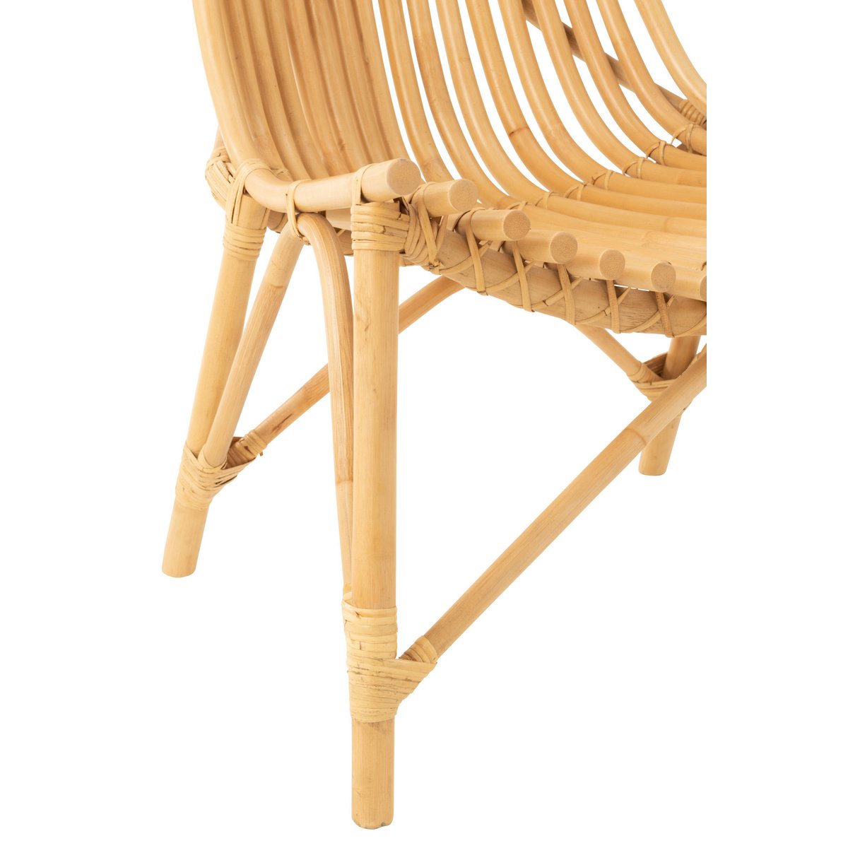 J-Line stol - jute - natur
